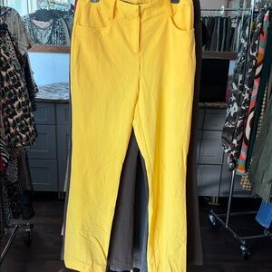 New York & Company Yellow Pants